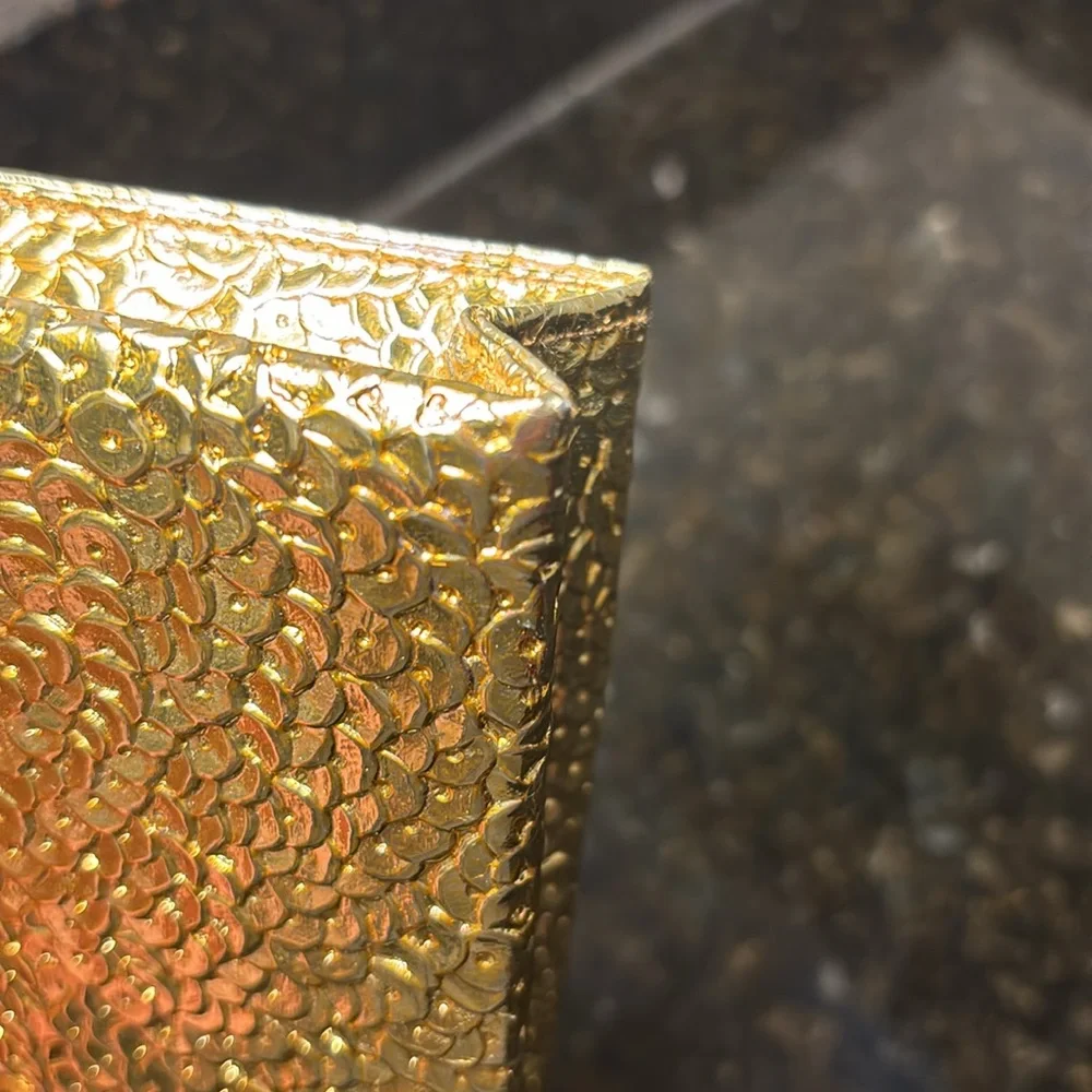 Gold Clutch Bag